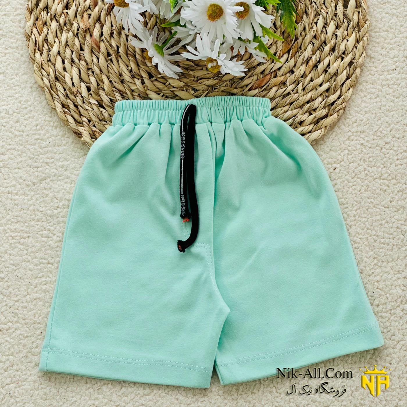 شلوارک پنبه ساده سایز 3