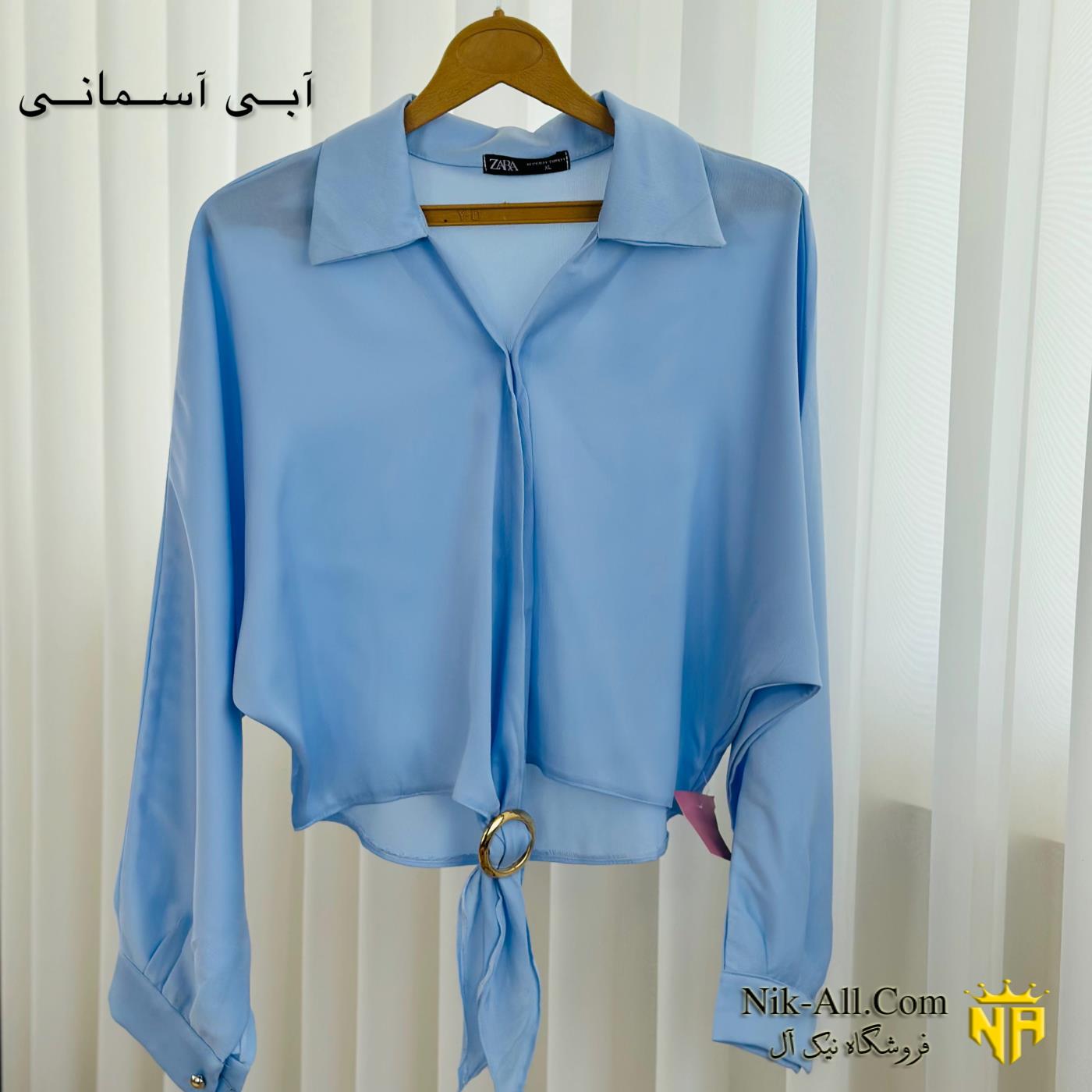 شومیز گره ای خفاشی