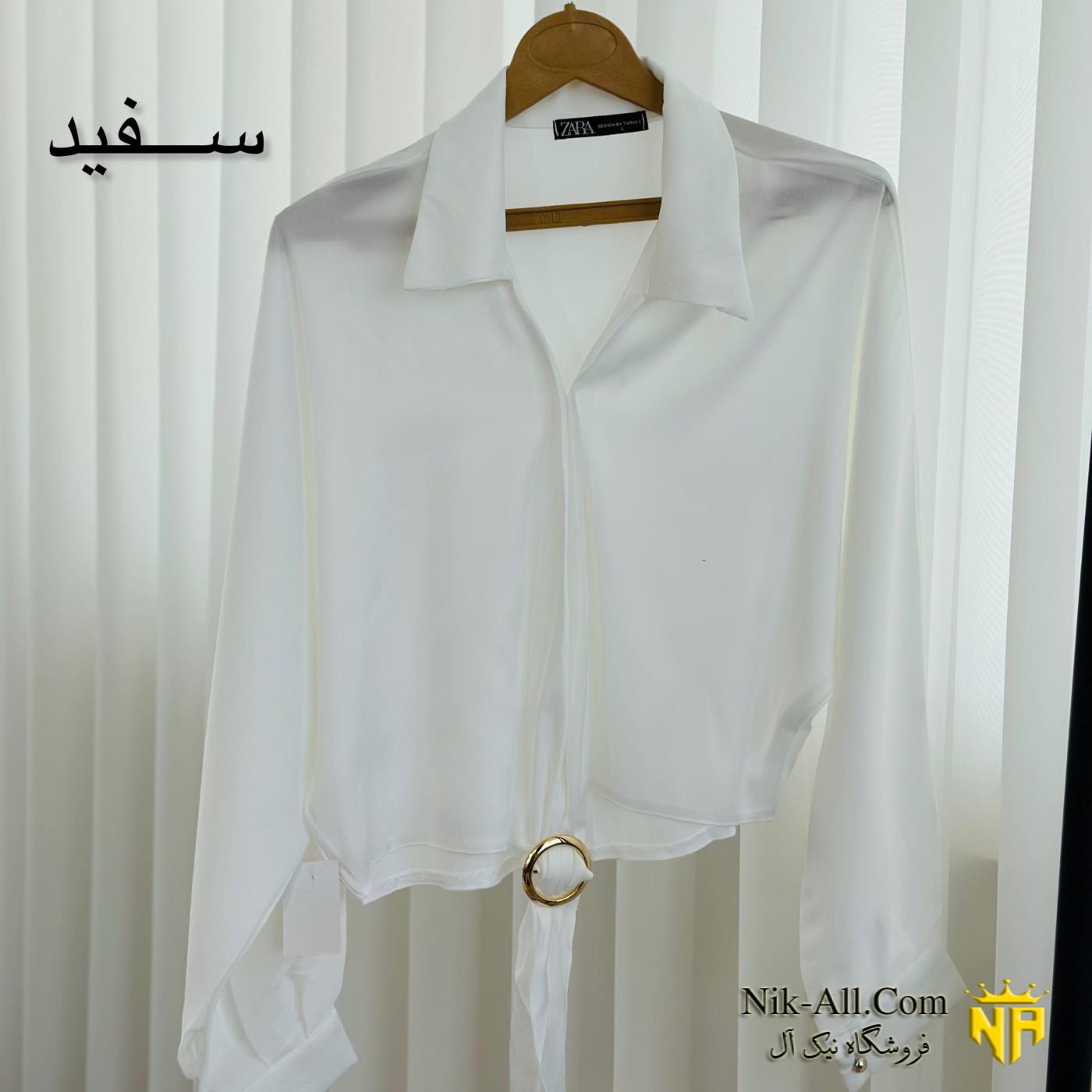 شومیز گره ای خفاشی