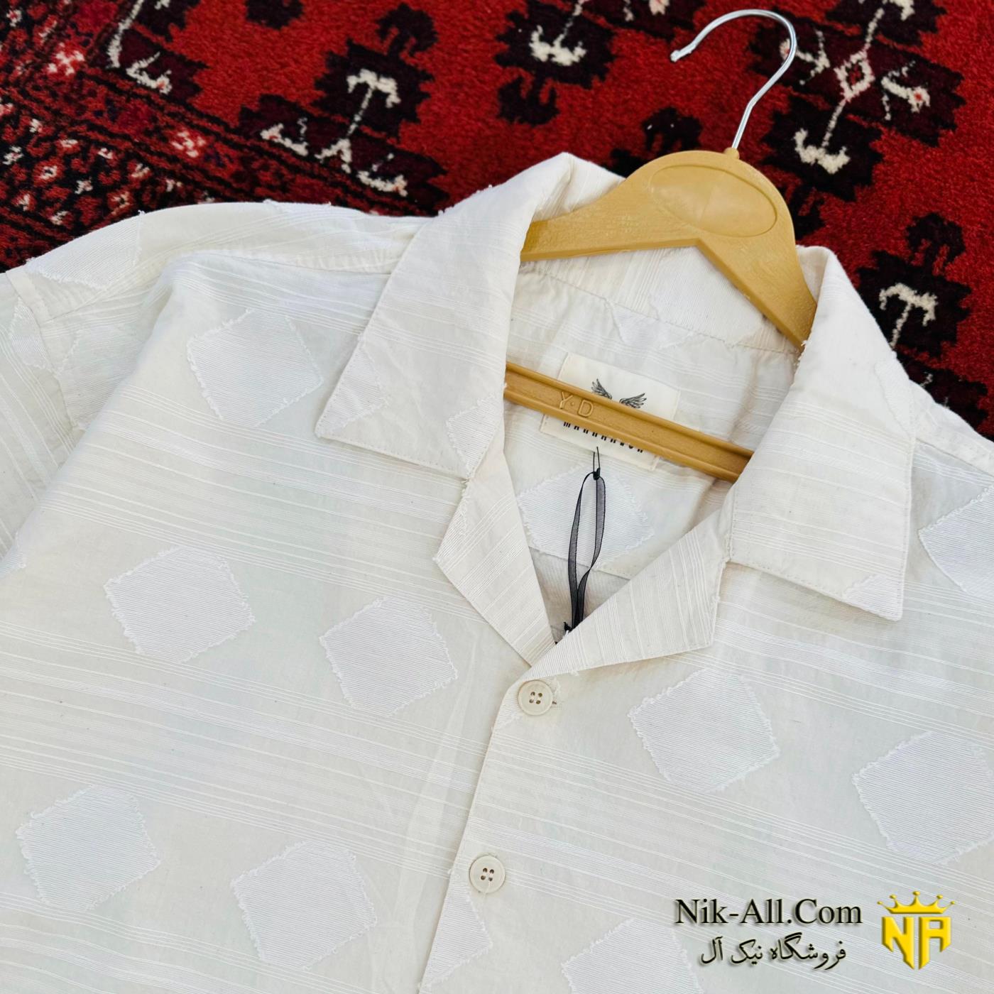 پیراهن کنف نخودی
