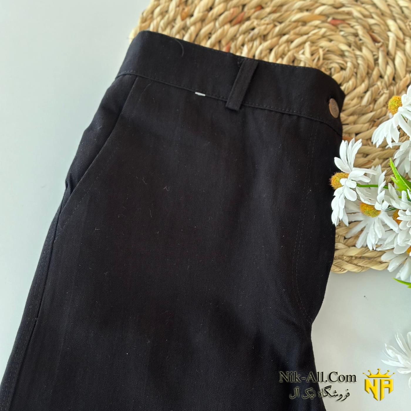 شلوار بگ زنانه مشکی 