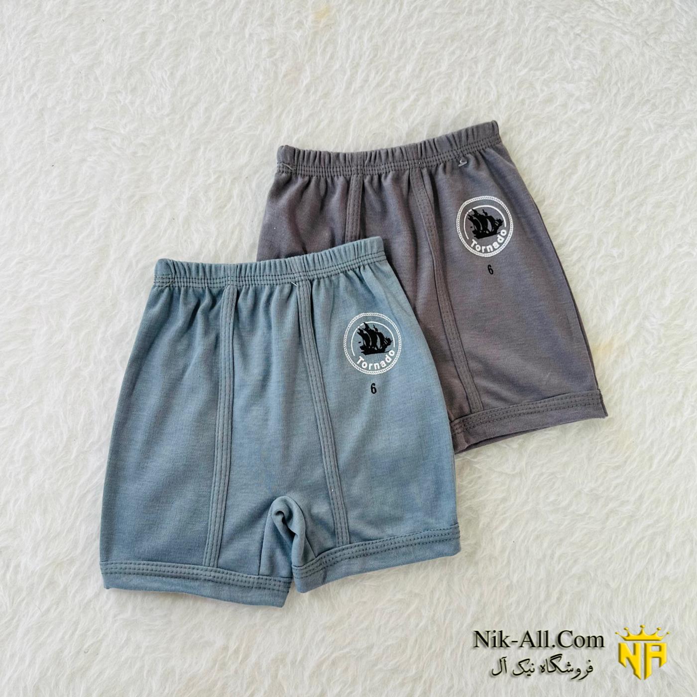 شورت پادار پسرانه سایز 10
