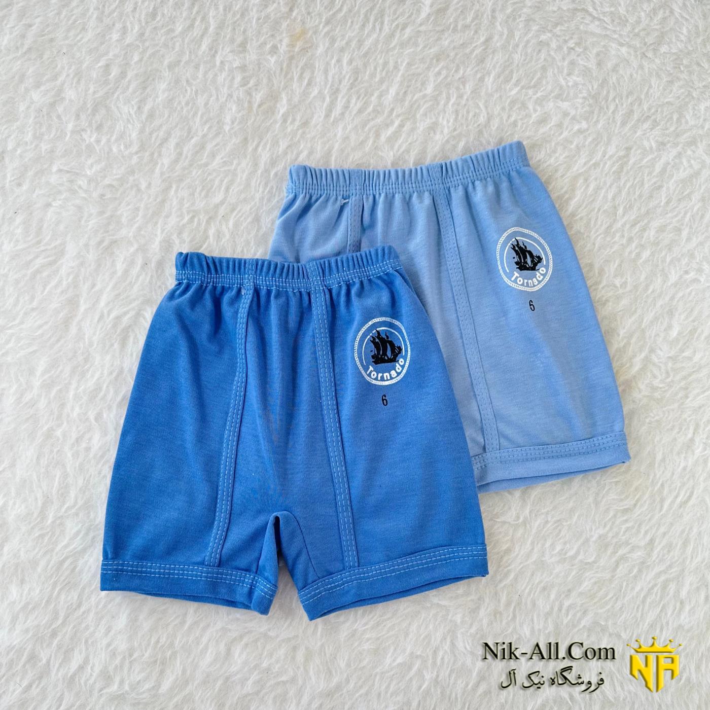 شورت پادار پسرانه سایز 10