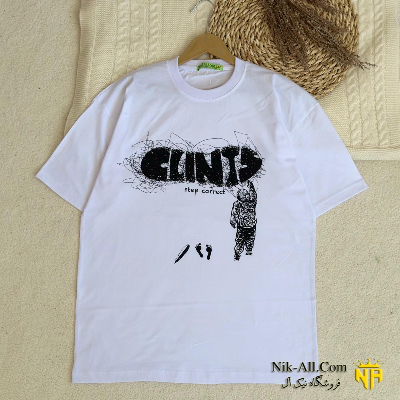 تیشرت مردانه خطی XL