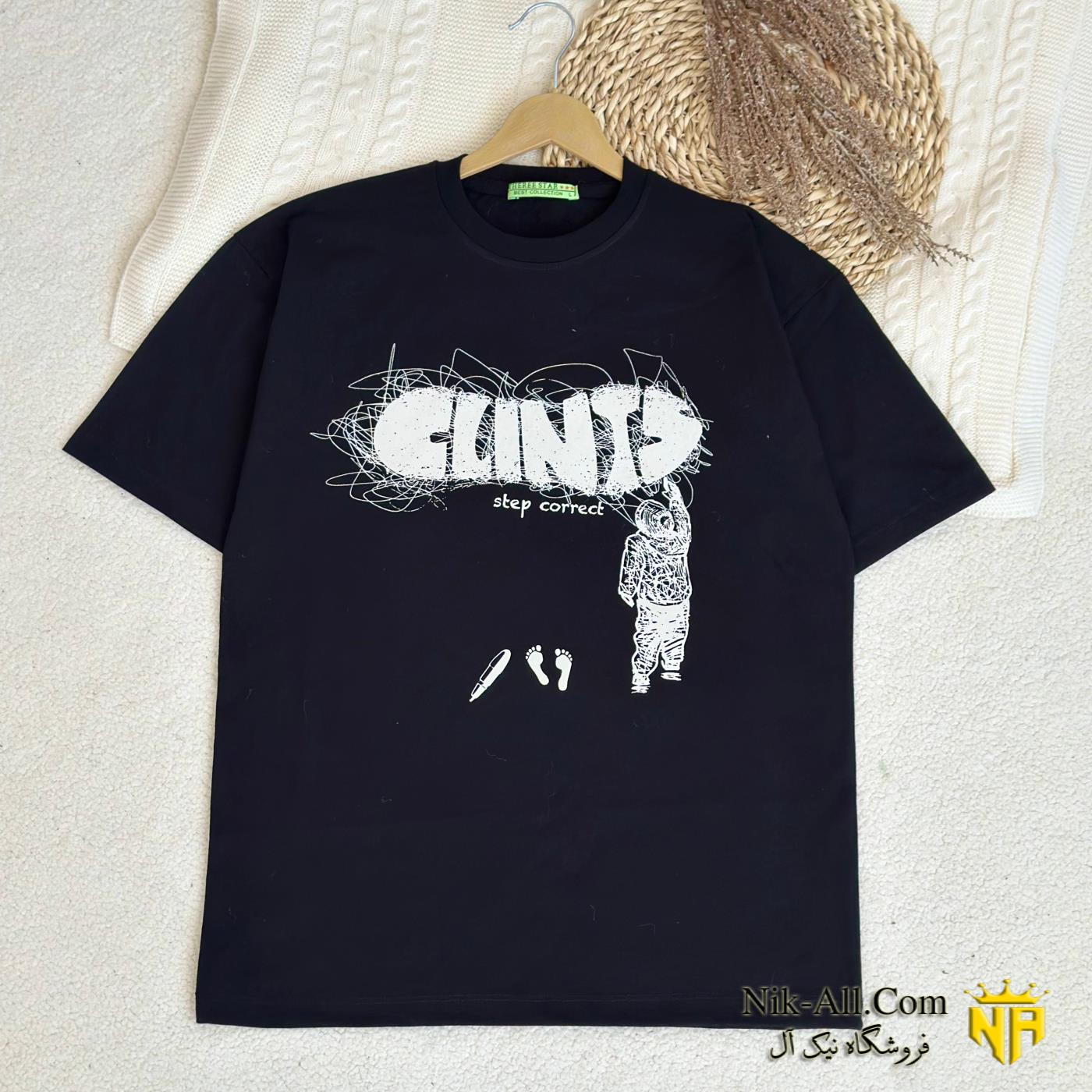 تیشرت مردانه خطی XL