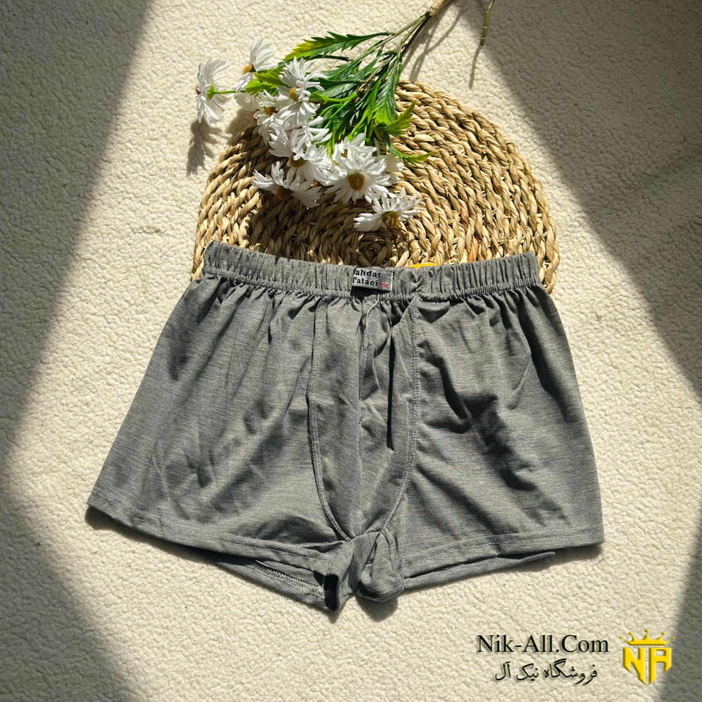 شورت مردانه پادار ملانژ 3XL