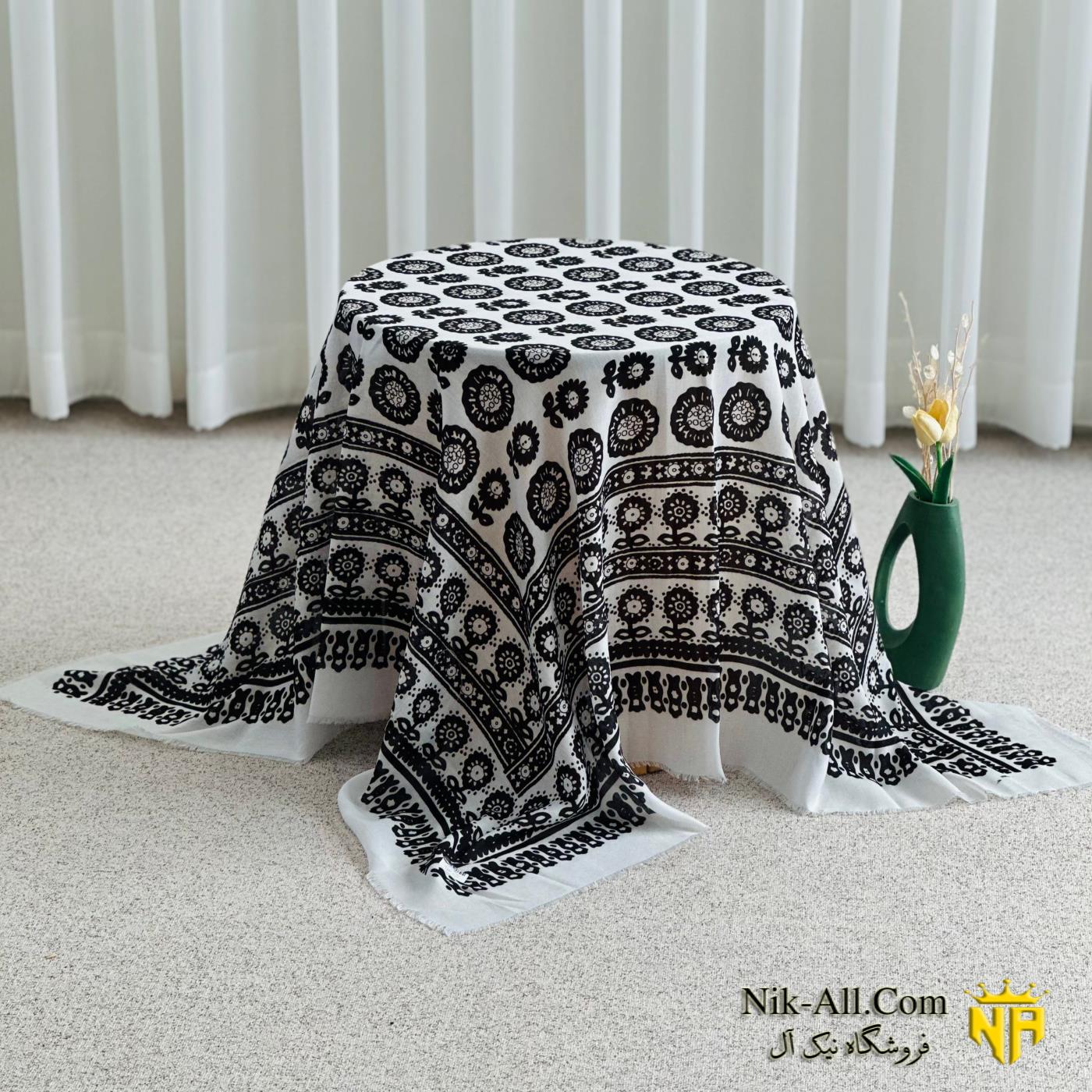 روسری ابریشمی سنتی