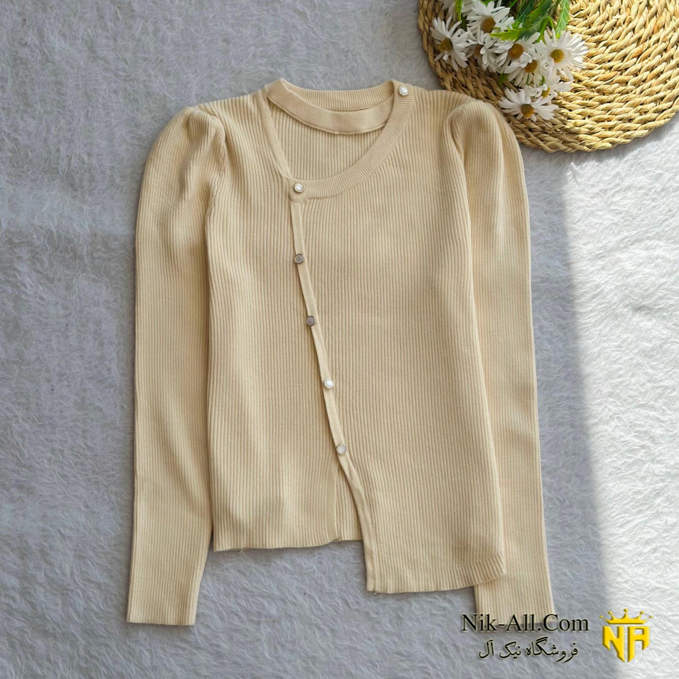 ژاکت زنانه یقه دار