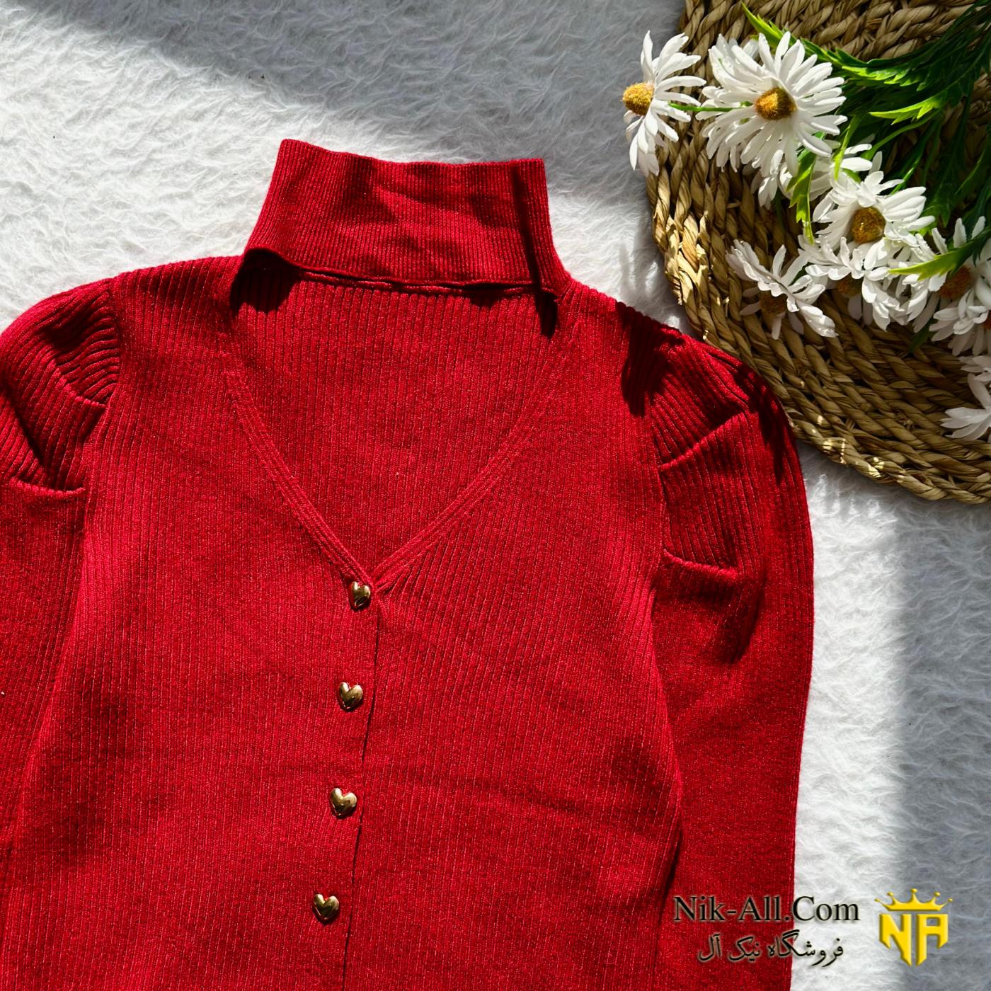 ژاکت زنانه یقه دار