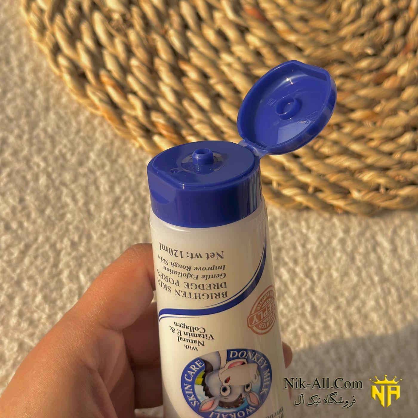 ژل اسکراب شیر الاغ 