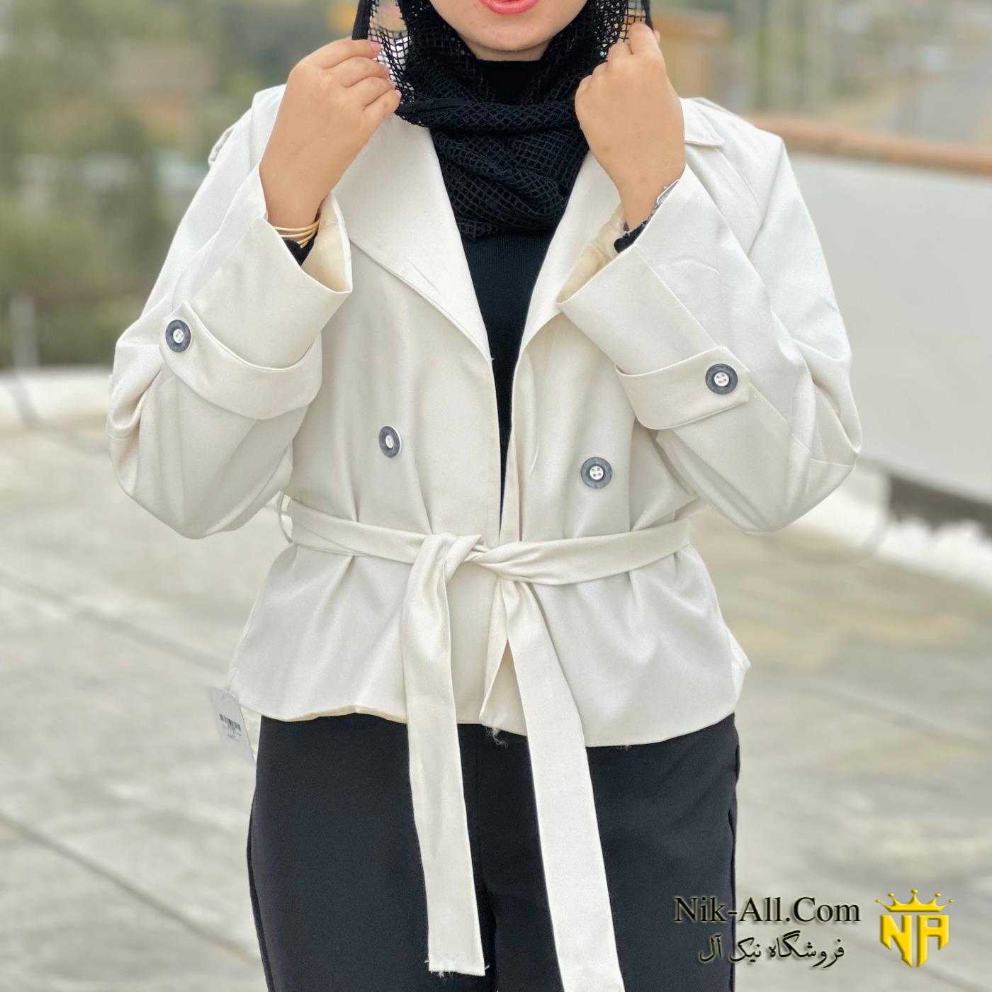 ترنچ کت کوتاه 