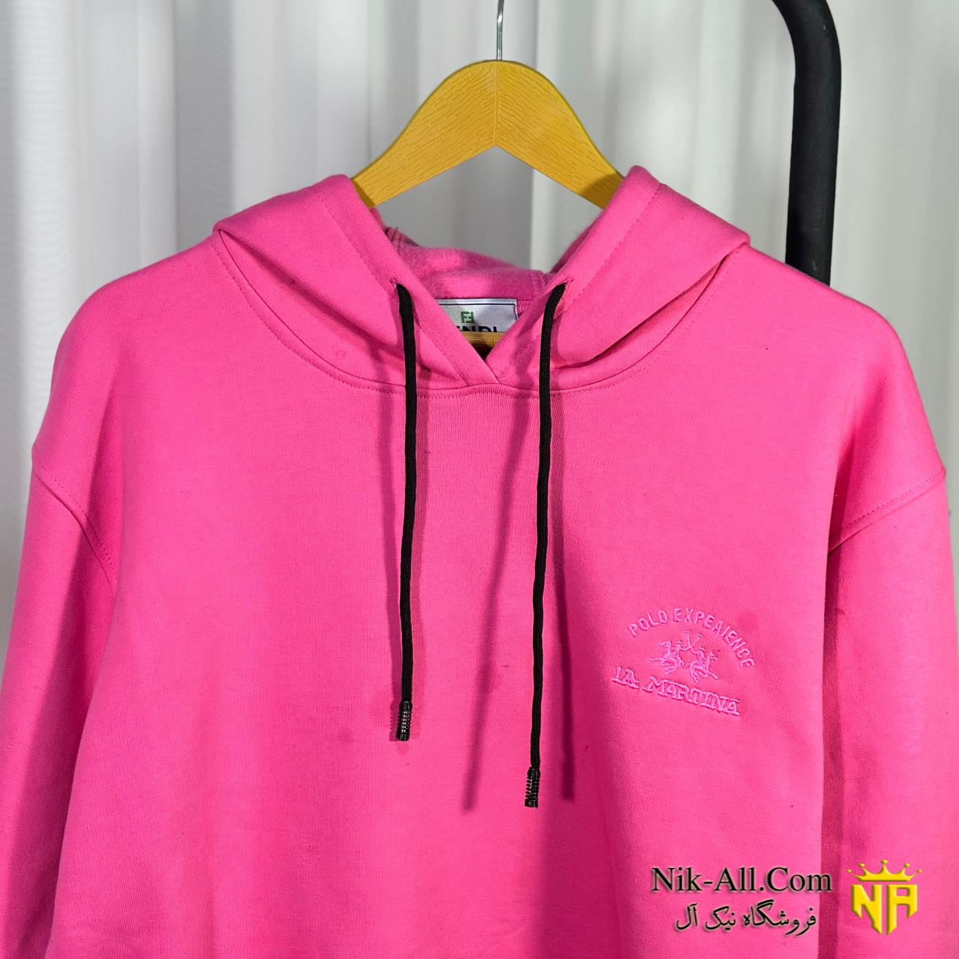 هودی اسپرت صورتی 