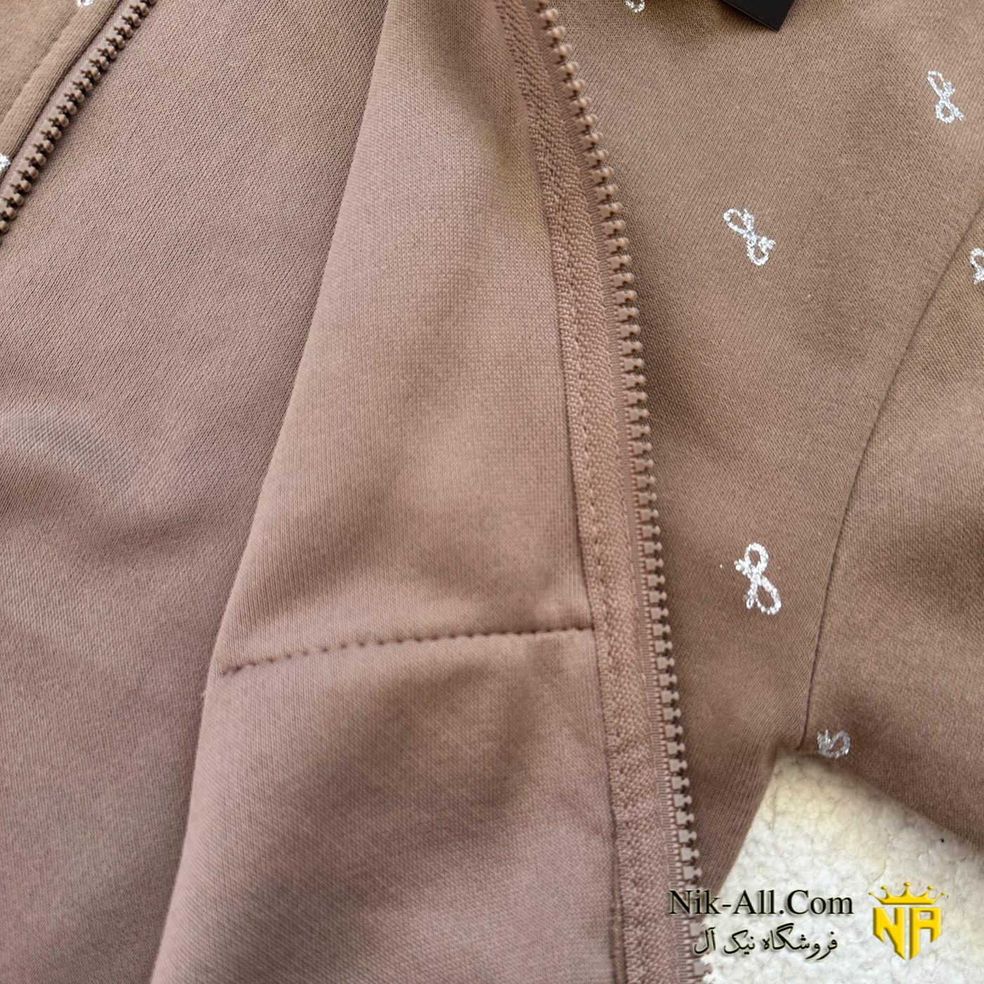 سوئیشرت شلوار دخترانه شکلاتی 