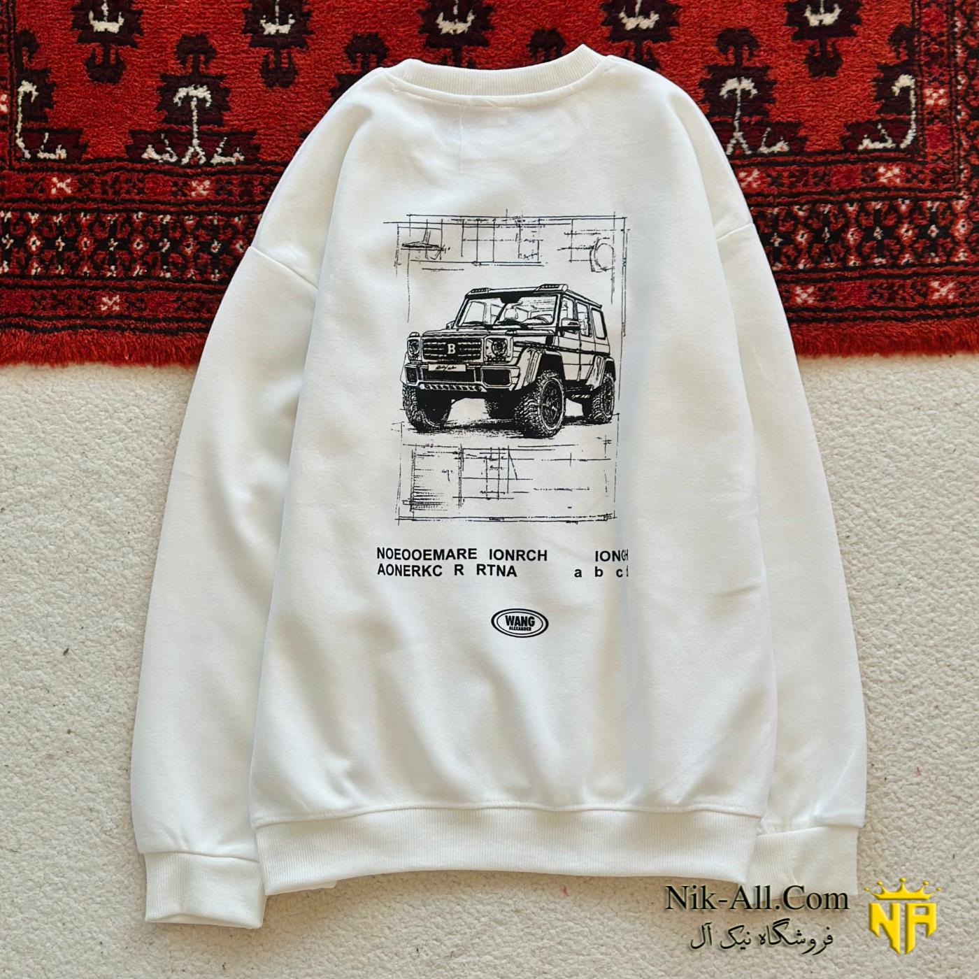 بولیز خارجی ماشین سفید 