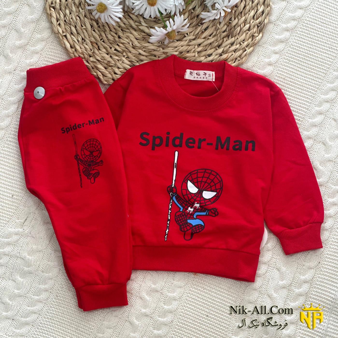 ست مرد عنکبوتی سایز M