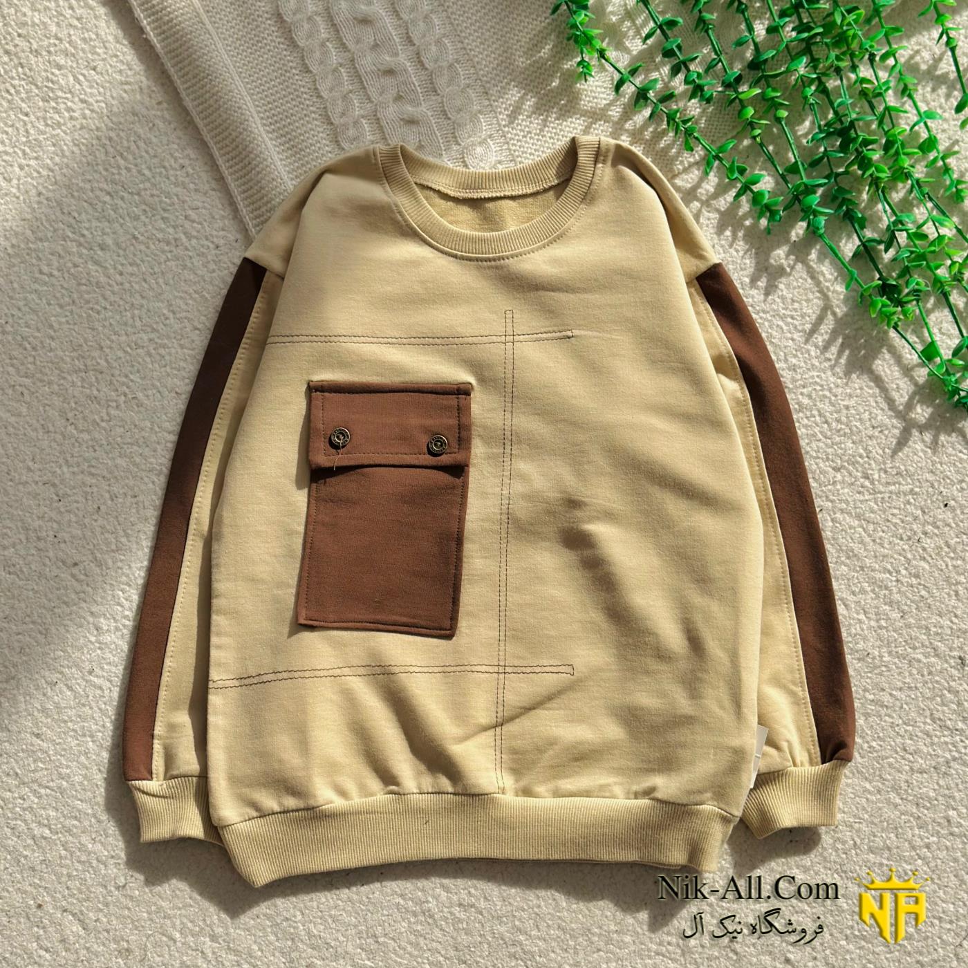 بلوز تک جیبدار سایز 55