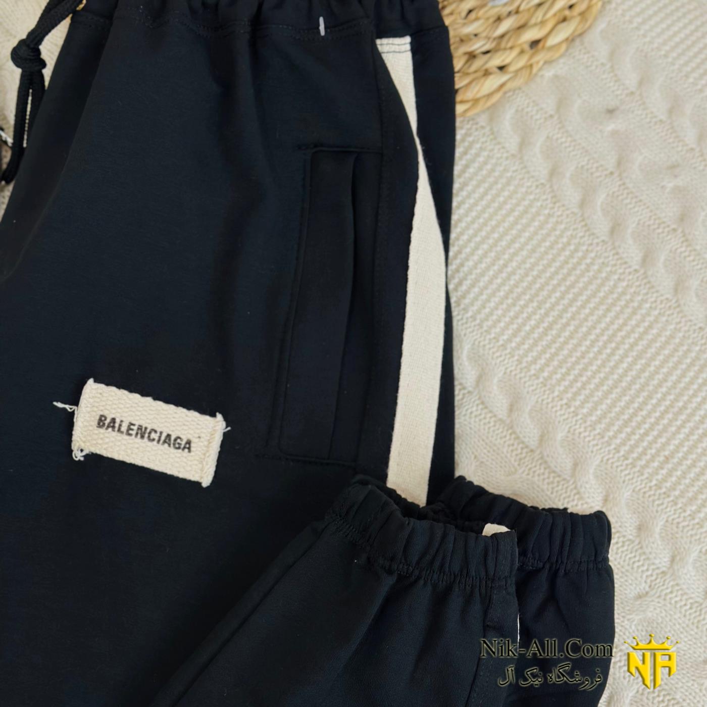 شلوار مردانه مشکی 437