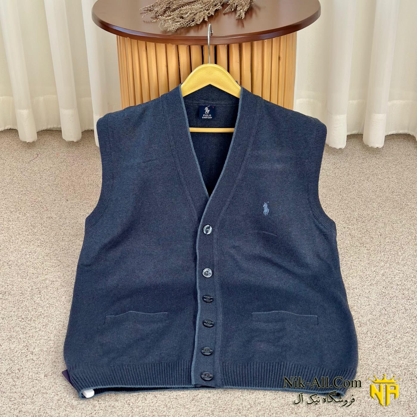 ژیله مردانه نخ ترک سایز L