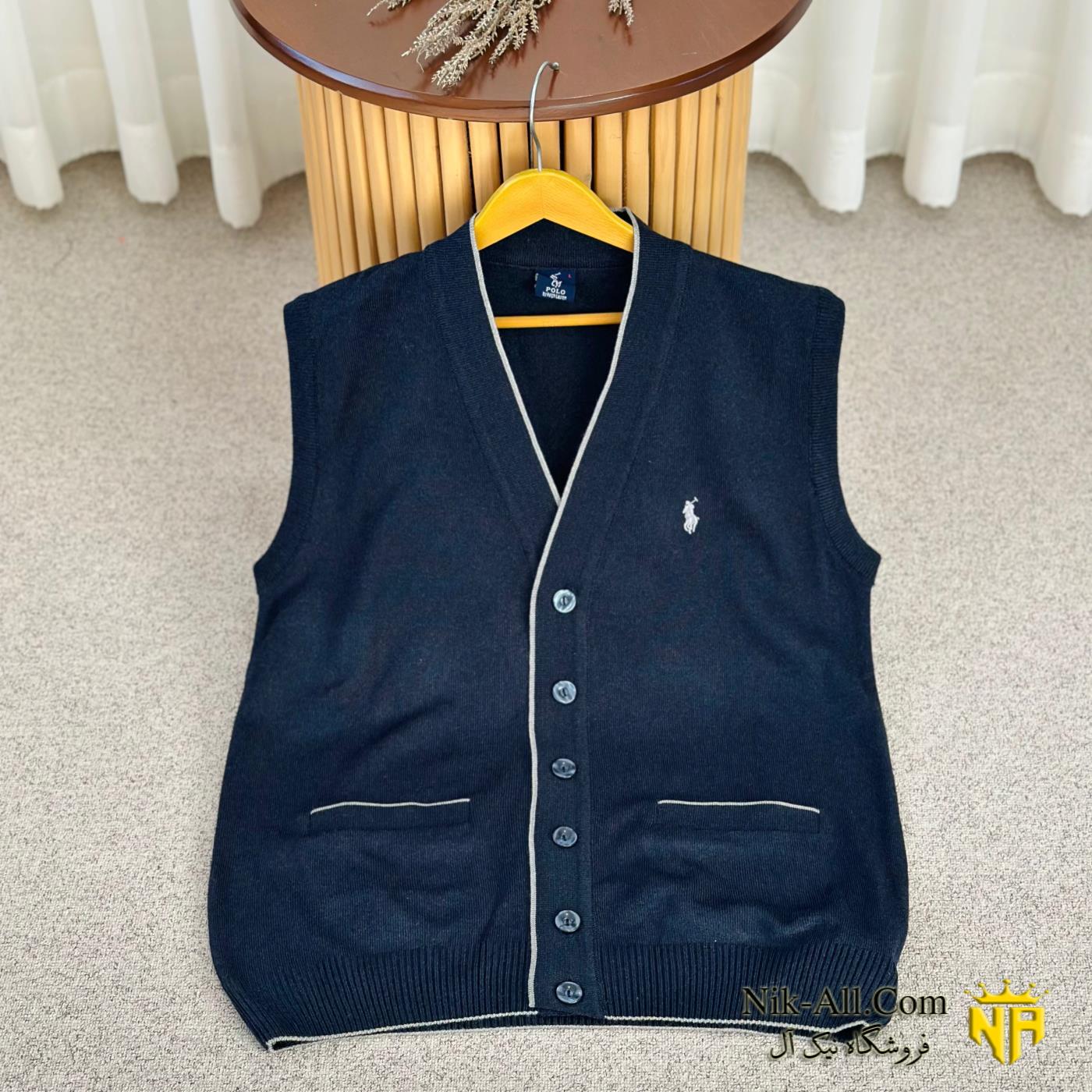 ژیله مردانه نخ ترک سایز L