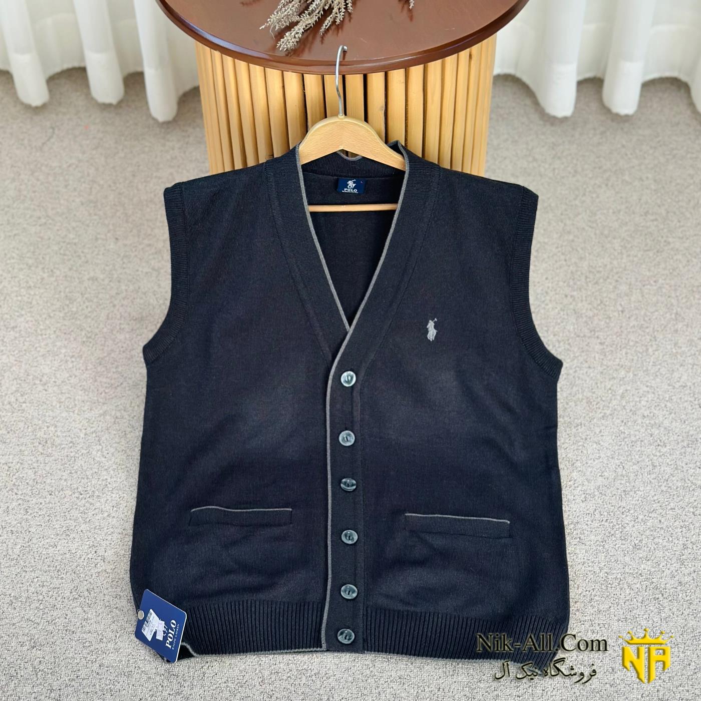 ژیله مردانه نخ ترک سایز L